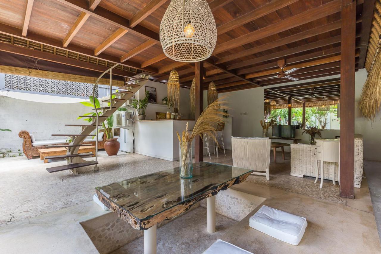 Вилла Eco Bamboo Bungalow 3 Чангу Экстерьер фото