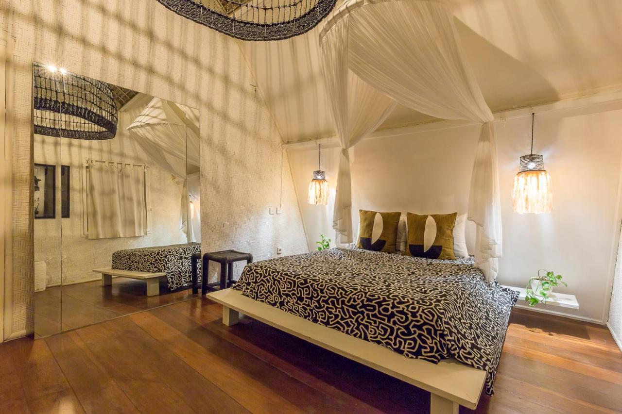 Вилла Eco Bamboo Bungalow 3 Чангу Экстерьер фото