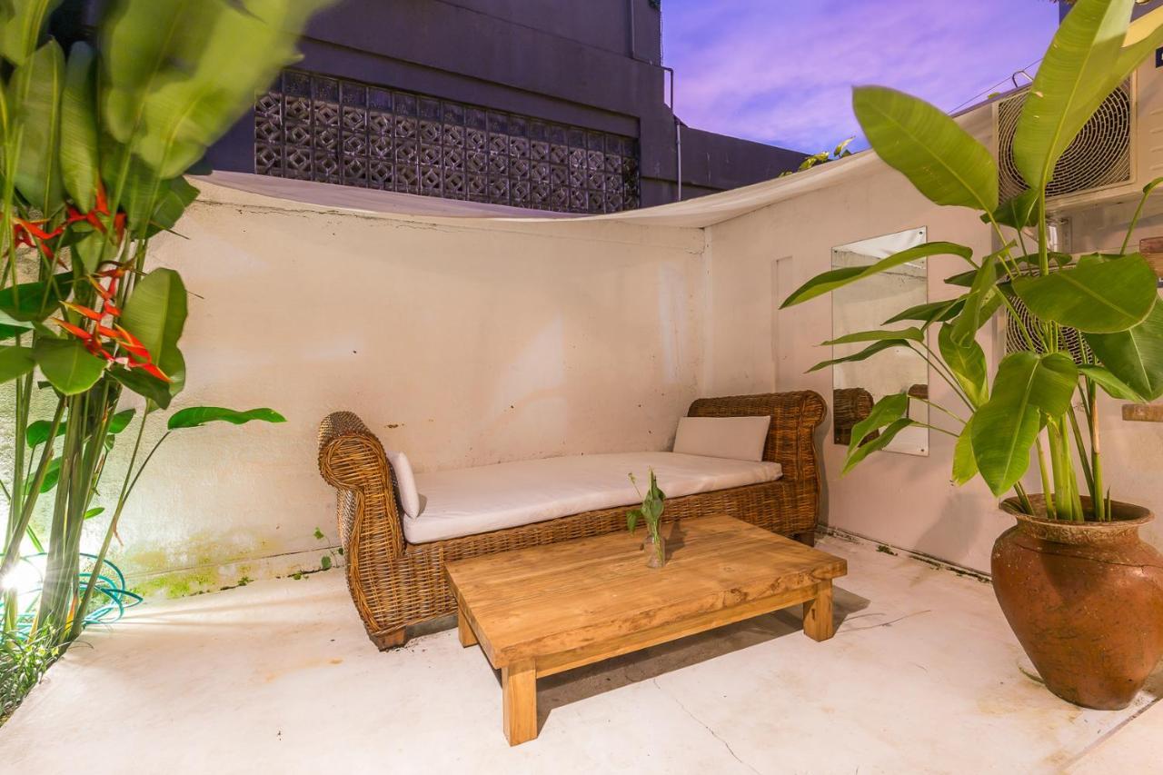 Вилла Eco Bamboo Bungalow 3 Чангу Экстерьер фото