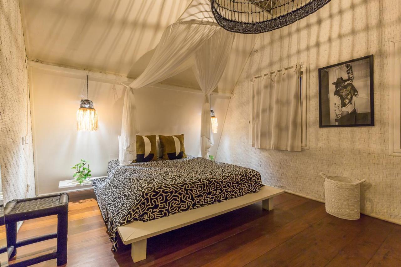 Вилла Eco Bamboo Bungalow 3 Чангу Экстерьер фото