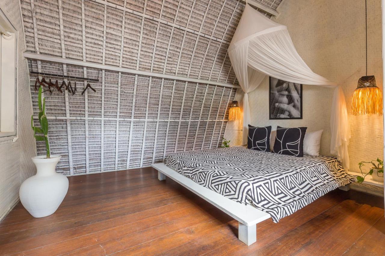 Вилла Eco Bamboo Bungalow 3 Чангу Экстерьер фото